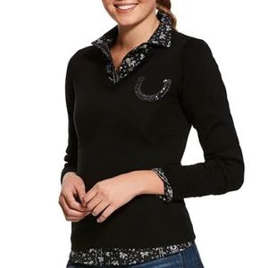 Ariat Ramiro Lucky Sweater size can